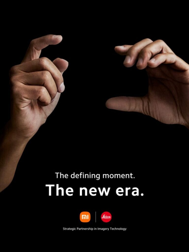 Xiaomi公式アカウントの画像。XiaomiとLeicaの協業を発表。