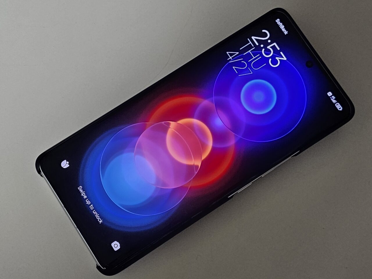 Xiaomi 13 Ultraの実機写真。